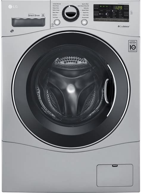 LG Silver All-In-One Washer And Dryer Combo - WM3488HS