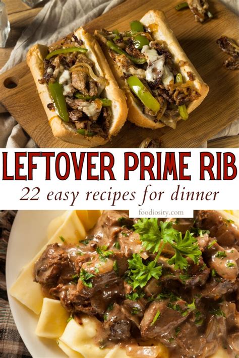 22 Leftover Prime Rib Recipes - Easy Ideas For Dinner - Foodiosity