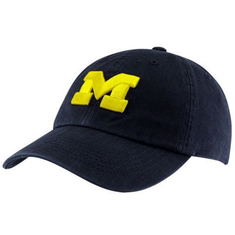 Top of the World Michigan Wolverines Crew Adjustable Hat - Navy Blue