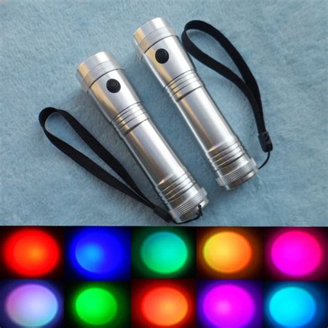 The new patent LED full color 10 color flashlight 530-in LED Flashlights from Lights & Lighting ...