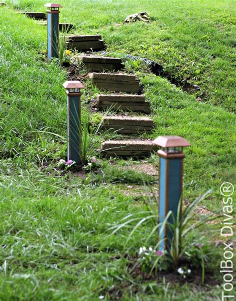 How to Make Solar Walkway Lights - ToolBox Divas