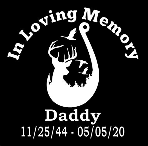 In loving memory decals vinyl car decal in loving memory car decal in ...