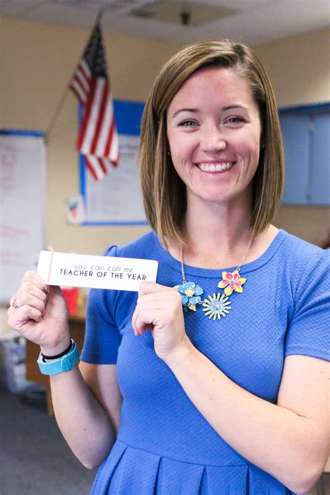 Indian Trails Middle School's Teacher of the Year, Ashley Reynolds ...