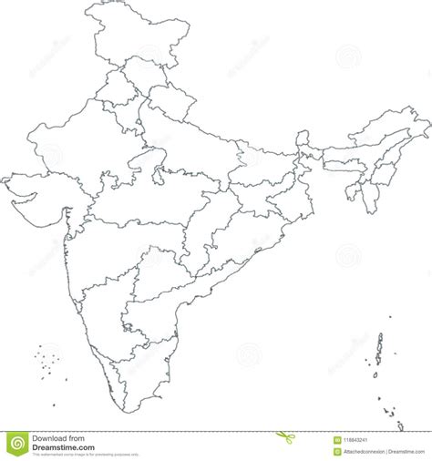 India Map Drawing at PaintingValley.com | Explore collection of India ...