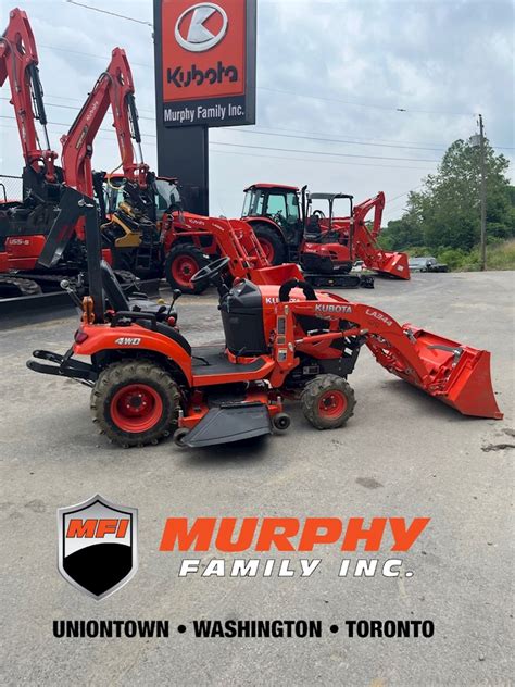 KUBOTA BX1880 WITH 54" DECK AND QA FRONT LOADER SN:14236