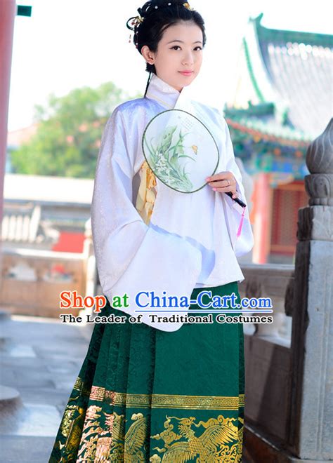 Top Chinese Ming Dynasty Female Hanfu Clothing Chinese Hanfu Costume Hanfu Dress Ancient Chinese ...