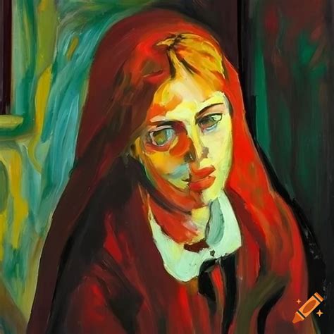 Expressive portrait of a disappointed young woman