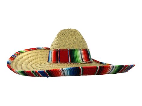 Mexican Sombrero Hat Adult Costume Spanish Fiesta Cinco De Mayo Festive ...