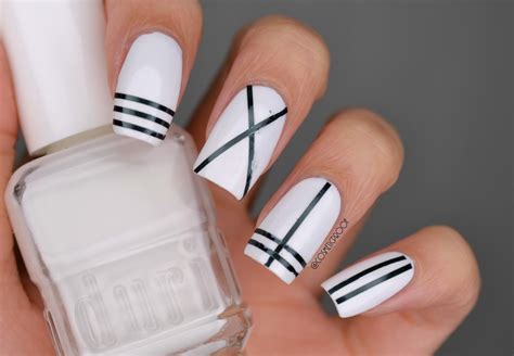 NAILS | Black and White | Cosmetic Proof | Vancouver beauty, nail art ...