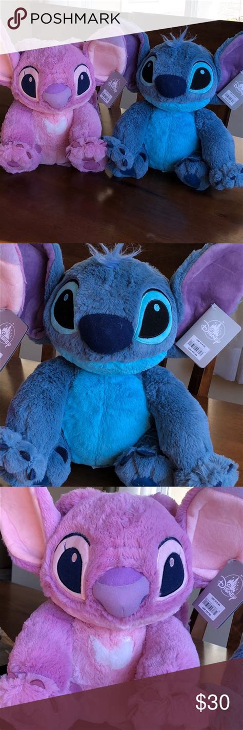 Disney Stitch and Angel Plush | Stitch and angel, Stitch disney, Plush