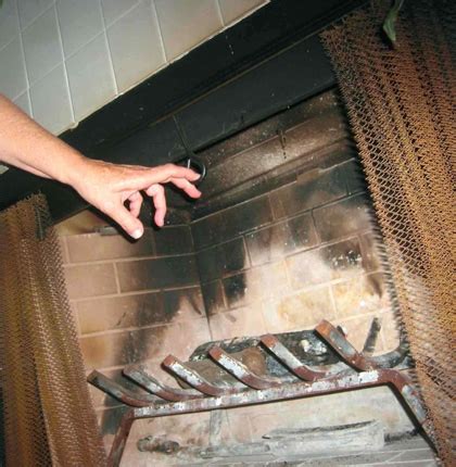 How To Open A Chimney Damper - Traditional Fireplace - Chimney Pros