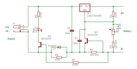 Lithium Ion Battery Charger Schematic