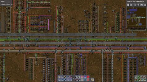 Factorio Main Bus Design - calorie