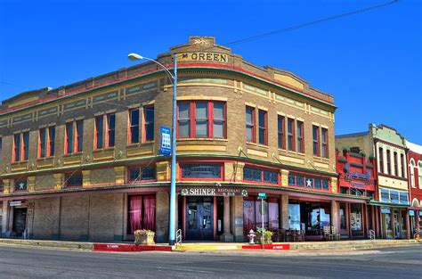 Downtown Shiner Texas Photograph by David Morefield