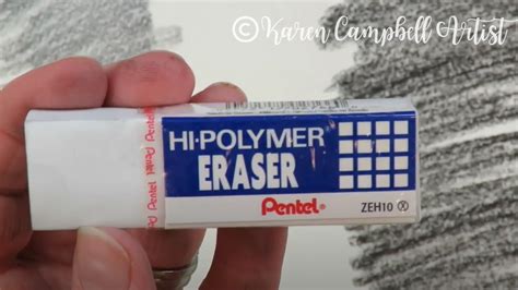 Massive DRAWING ERASER Review! - KAREN CAMPBELL, ARTIST