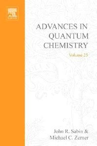 Advances in Quantum Chemistry, Volume 25 - 1st Edition | Elsevier Shop