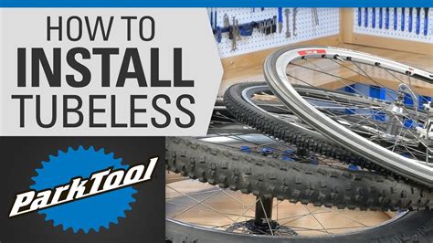 How to Install Tubeless Tires | Tubeless tyre, Installation, Park tool