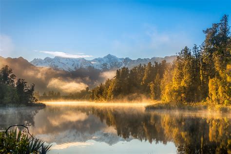 Download Sky Fog Mountain Aoraki/Mount Cook Mount Cook Aotearoa New Zealand Southern Alps South ...