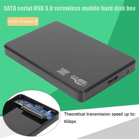 HDD Enclosure Case USB 3.0 To SATA HDD Hard Drive External Enclosure ...