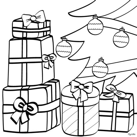 Christmas Tree Line Drawing - Cliparts.co