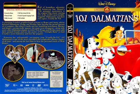 101 Dalmatians - Limited Issue - Custom - Movie DVD Custom Covers ...