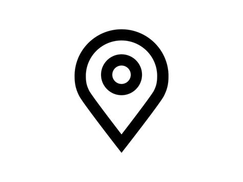 Map Pin Icon PNG vector in SVG, PDF, AI, CDR format