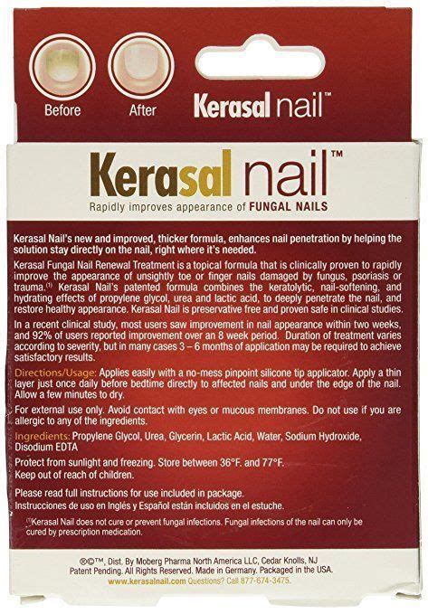 Kerasal Nail Fungus Treatment Clinically Proven Finger/Toe Nails ...