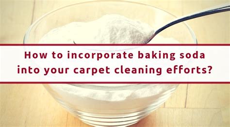 How To Incorporate Baking Soda For Your Carpet Cleaning | Blog