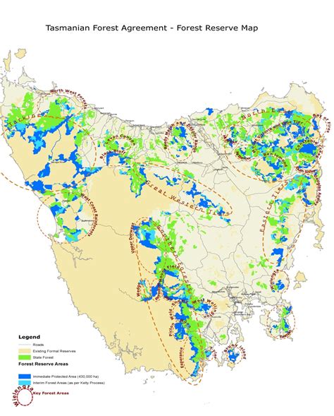 Tasmanias-Key-Forest-Areas – Geographica