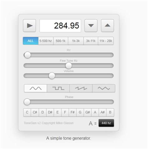 Audio test tone generator online - glocaqwe