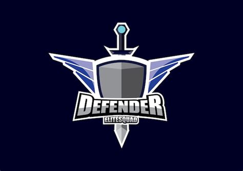 Premium Vector | Defender logo