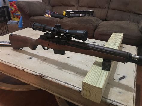 M1A loaded with a Vortex Diamondback 4-16x44 scope : M1A