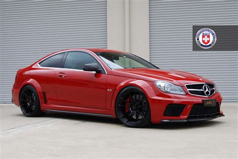 Mercedes C63 AMG Black Series on HRE Wheels - autoevolution