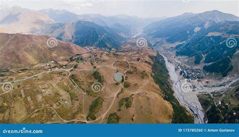 Panorama of Mountains in Georgia Stock Photo - Image of panorama ...