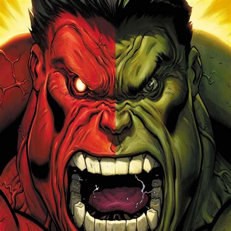 Green & Red Hulk | Red hulk, Green hulk, Hulk marvel