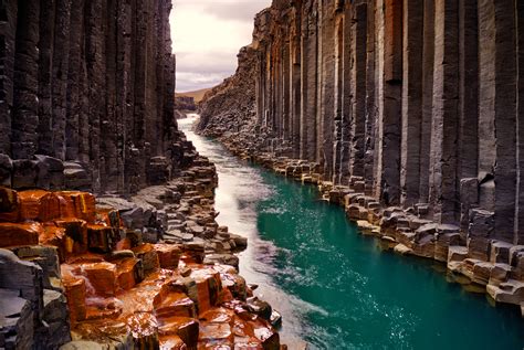 Amazing Rock Formations in Iceland