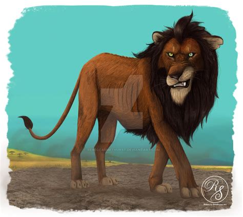 Scar CGI/live action remake Lion king by RebeccaSmethurst on DeviantArt