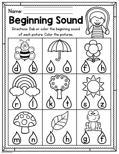 Spring Kindergarten Worksheets May | Made By Teachers