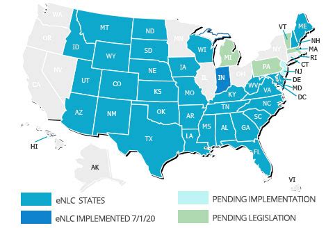 Nursing Compact States - American Traveler