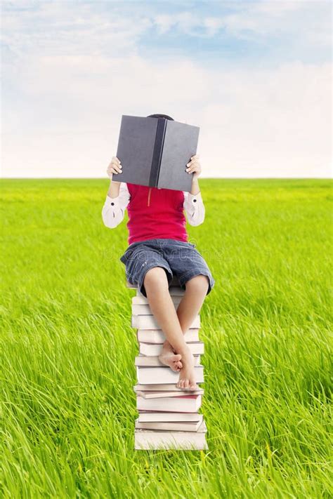 Reading book outdoor stock photo. Image of kindergarten - 26147696