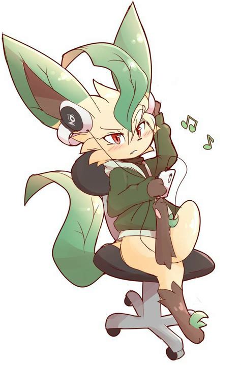 #LEAFEON | Eevee cute, Cute pokemon wallpaper, Cute pokemon pictures