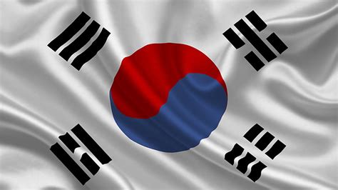 HD wallpaper: South Korea flag, symbol, patriotism, waving, national ...