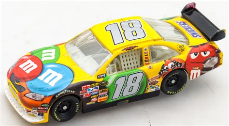 Kyle Busch LE NASCAR #18 M&M's 2011 Hauler & Racecar 1:64 Premium Action Diecast Car | Pristine ...