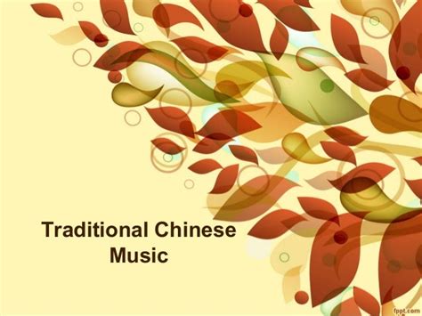 Chinese Traditional Music (School Presentation 2013)