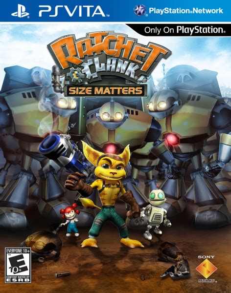 Ratchet & Clank: Size Matters PlayStation Vita Box Art Cover by EdwardPines