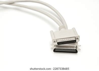 Lpt Parallel Port Cable Plug On Stock Photo 2287338685 | Shutterstock