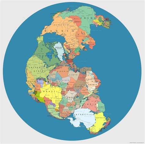 Pangea Supercontinent | The 7 Continents of the World