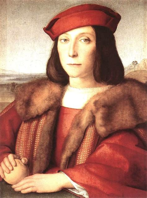 Raphael (Raffaello Sanzio da Urbino) ~ Young Man with an Apple, 1505 ...