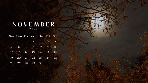 November 2023 Desktop Wallpaper Calendar CalendarLabs, 44% OFF