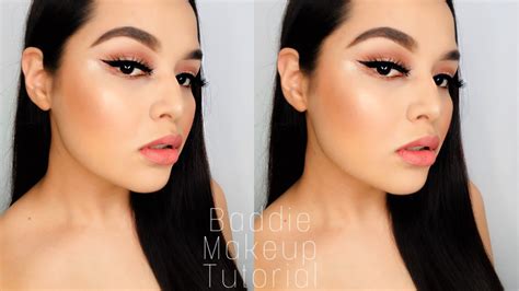 BADDIE MAKEUP TUTORIAL *EASY AND CUTE* - YouTube